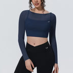 Short sleeve crop top