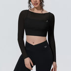 Short sleeve crop top