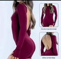 Backless romper